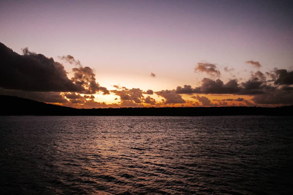 The best time to visit the Galapagos Islands in Ecuador is generally between December and May.