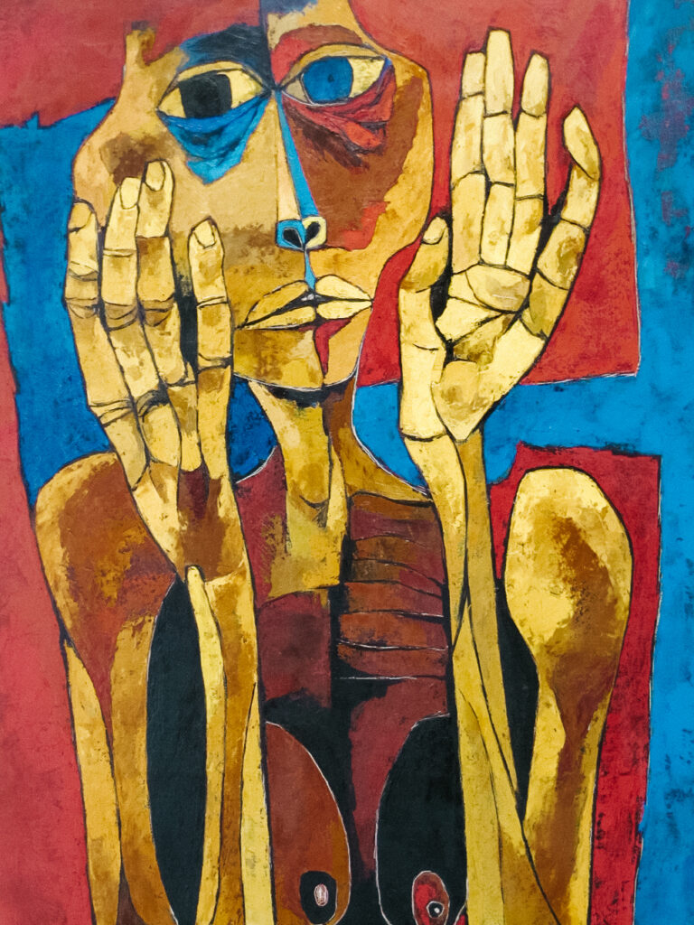 De kunst van Oswaldo Guayasamin wordt gezien als sociaalkritisch.