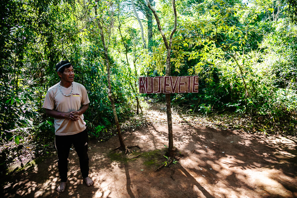 In Iguazu is het interessant om een bezoek te brengen aan een Guaraní community.  