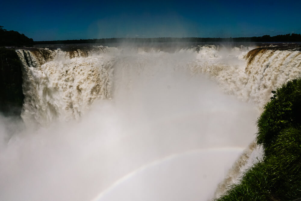 Iguazú watervallen.