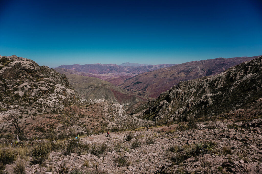 Inca Trail in Bolivia | uitzicht