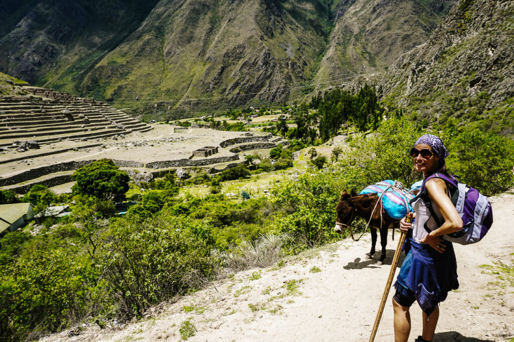 Op weg naar Machu Picchu in Peru