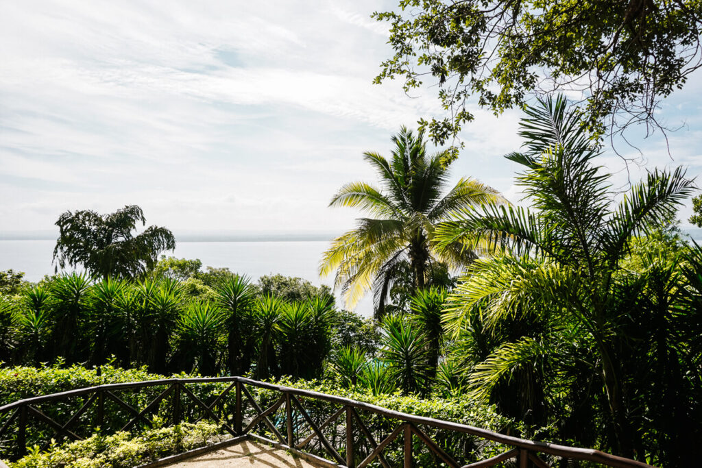 uitzicht op lago Peten Itza