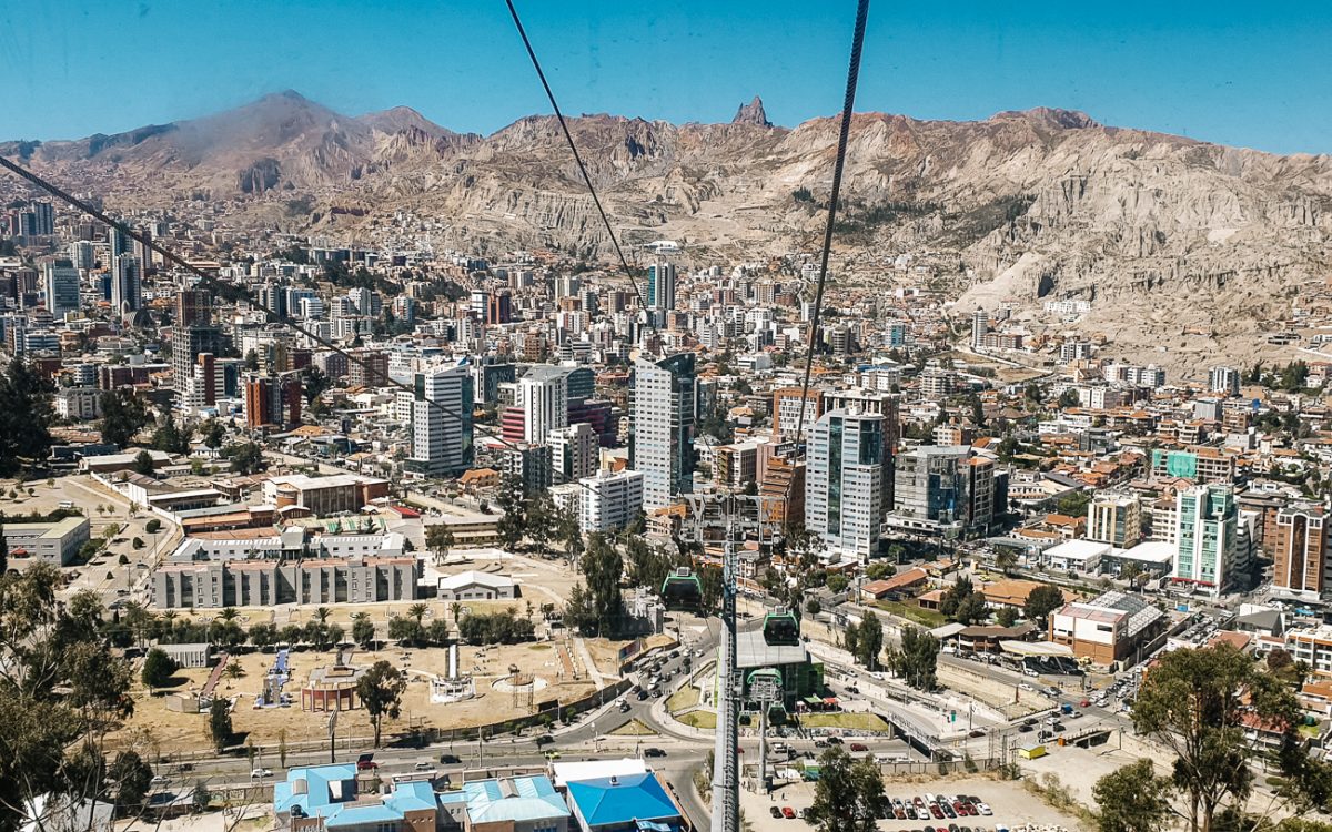 View of Zona Sur.