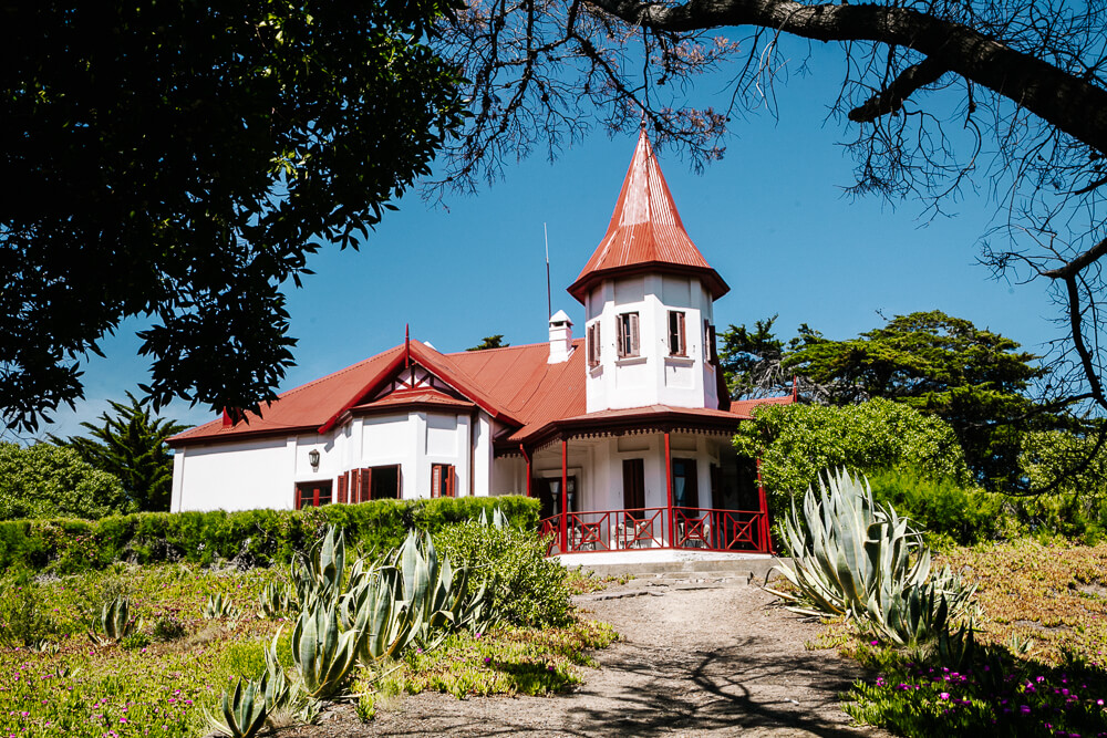 Estancia El Pedral, gelegen op Punta Ninfas nabij Puerto Madryn.