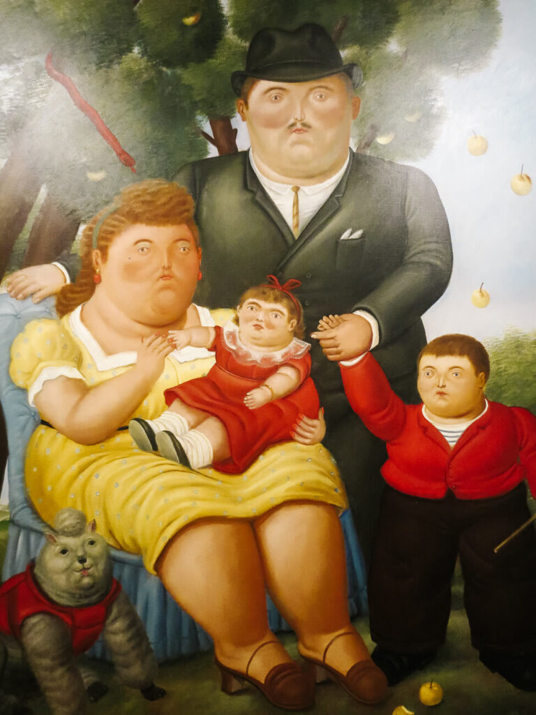 Colombiaanse kunst van Botero