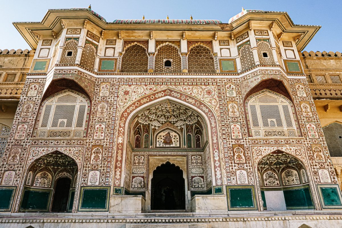 Het Amber fort is een van de meest bezochte bezienswaardigheden in de roze stad van India, Jaipur. 