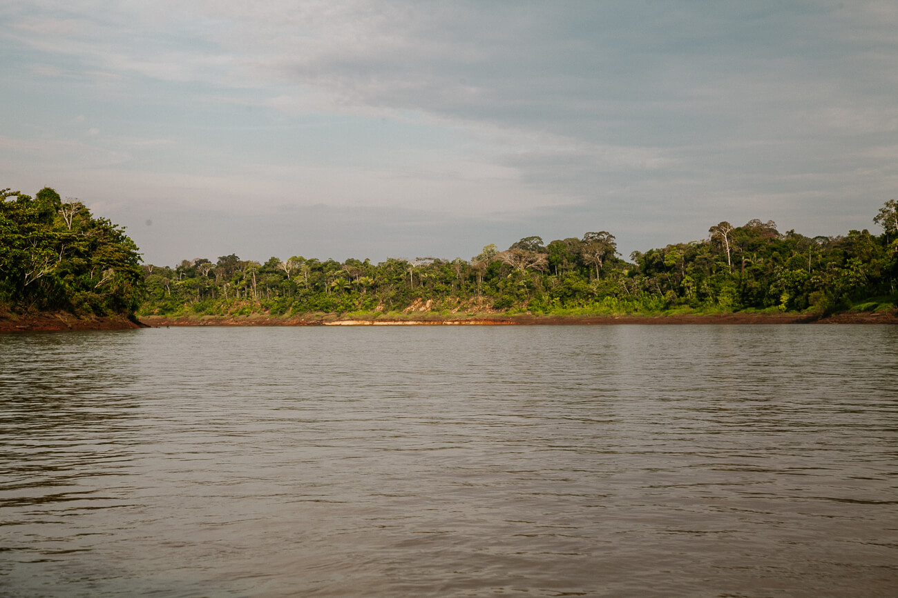 Tambopata rivier in Peru