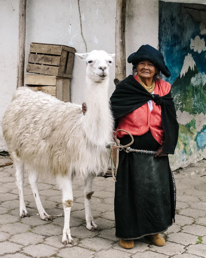 When in Ecuador, a visit to one of the many colorful markets should not be missed.