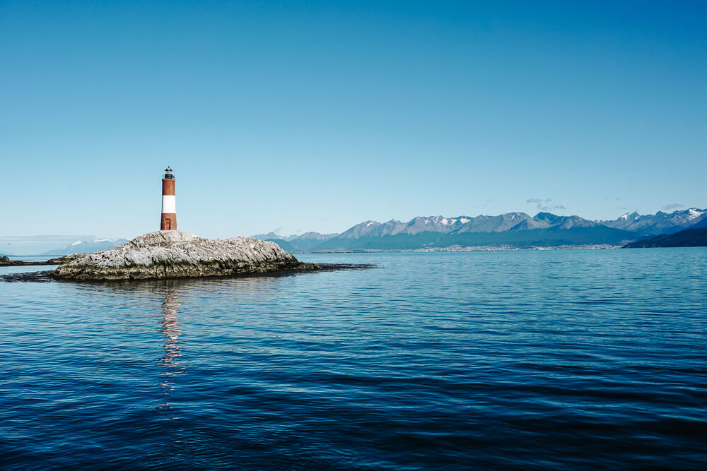 Lighthouse of Ushuaia -one of the best places to visit in Argentina.