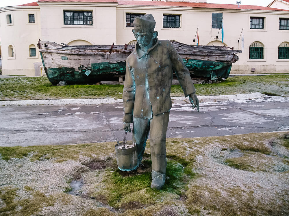 Museo del Presídio, de oude gevangenis is een van de bezienswaardigheden voor als het bijvoorbeeld slechter weer in Ushuaia Argentina is.