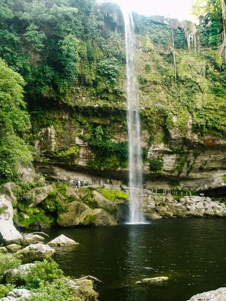 Misol Há waterval in Palenque Chiapas.